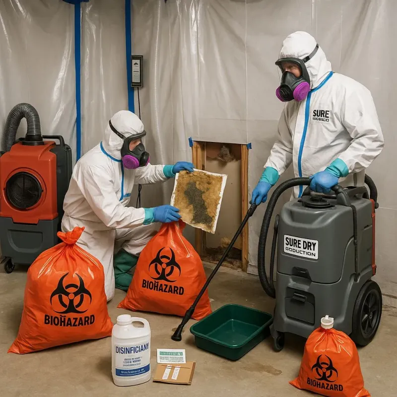 Contaminated Water Handling Protocols process in Dexter, NM
